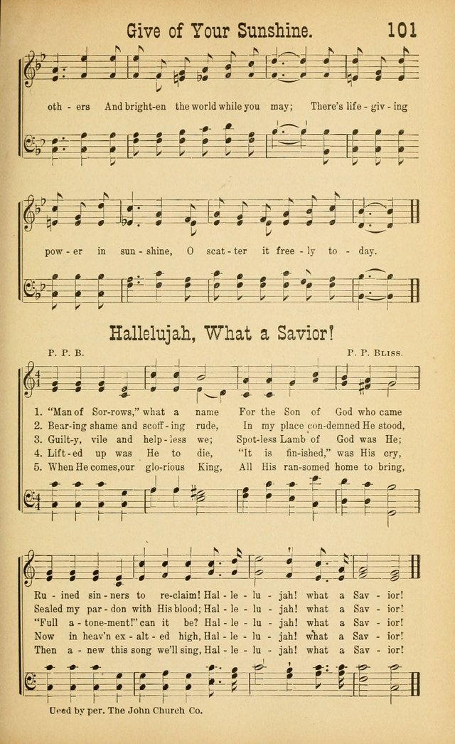 Song Praises: for Sunday schools, Epworth League meetings,Christian Endeavor and young people