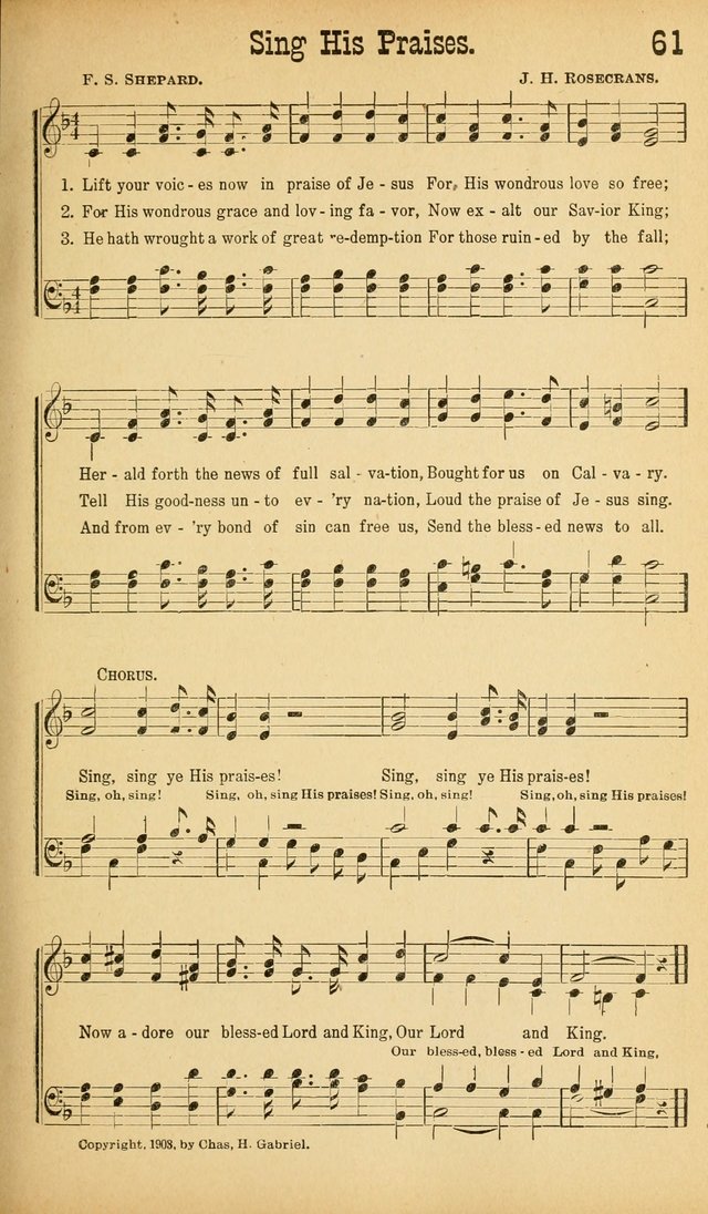 Song Praises: for Sunday schools, Epworth League meetings,Christian Endeavor and young people