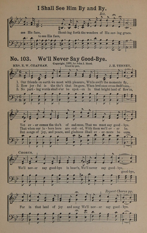 Sacred Praise: for Use in Gospel Meetings, Evangelistic Services ... page 103