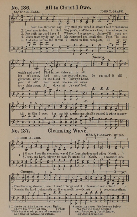 Sacred Praise: for Use in Gospel Meetings, Evangelistic Services ... page 136