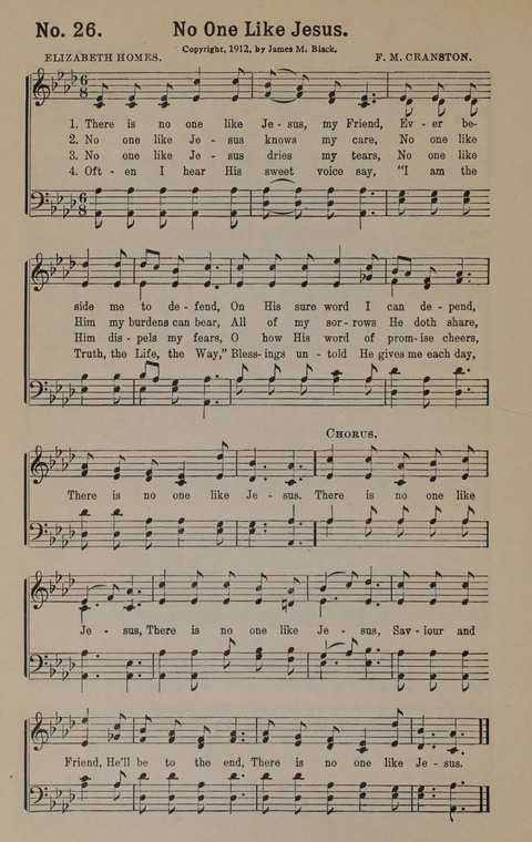 Sacred Praise: for Use in Gospel Meetings, Evangelistic Services ... page 26