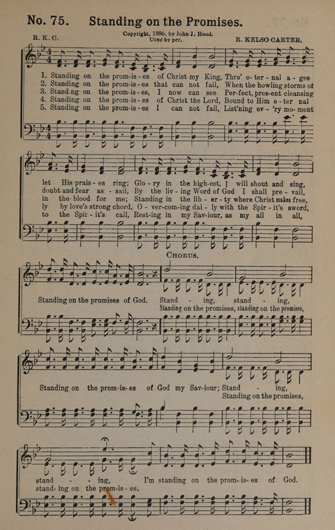 Sacred Praise: for Use in Gospel Meetings, Evangelistic Services ... page 75