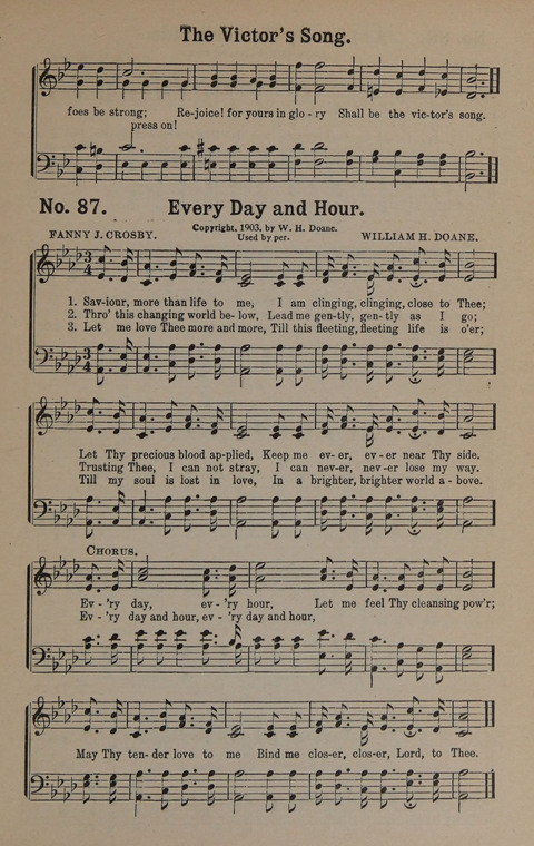 Sacred Praise: for Use in Gospel Meetings, Evangelistic Services ... page 87