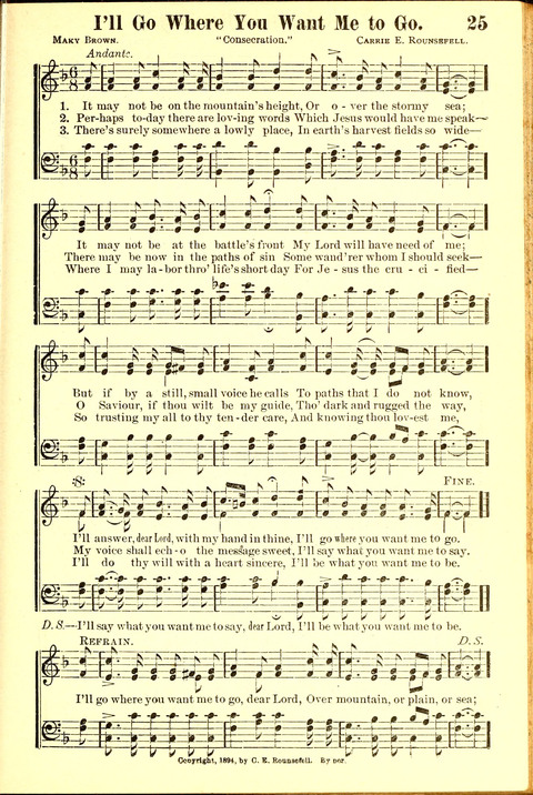 Songs of Praise and Victory page 25