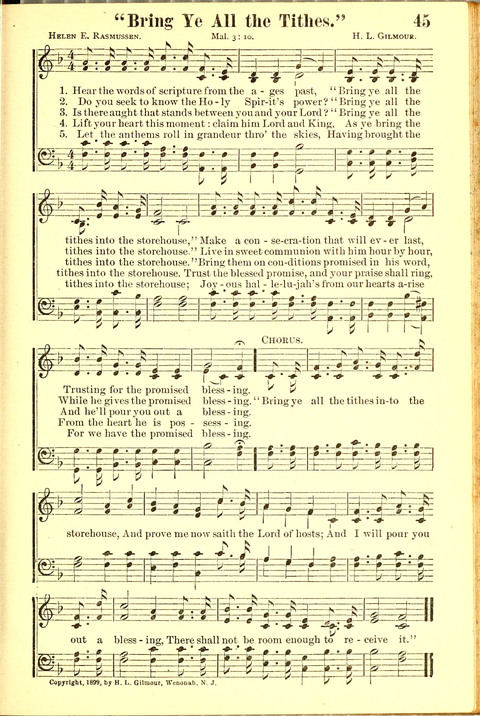 Songs of Praise and Victory page 45