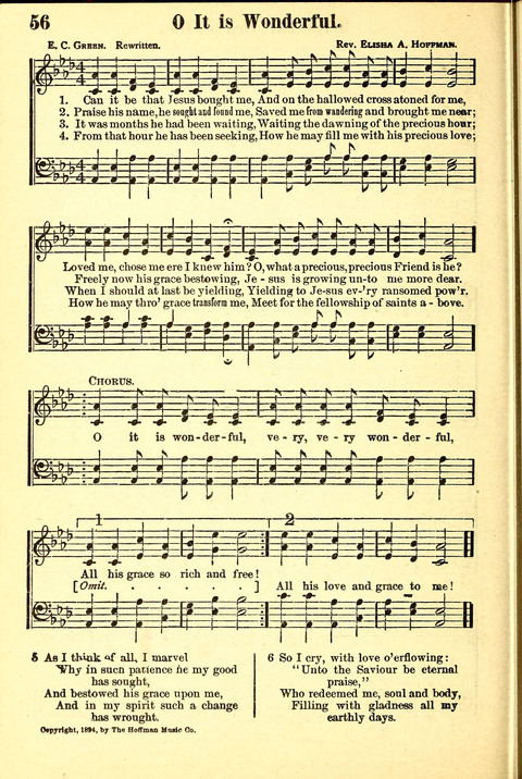 Songs of Praise and Victory page 56