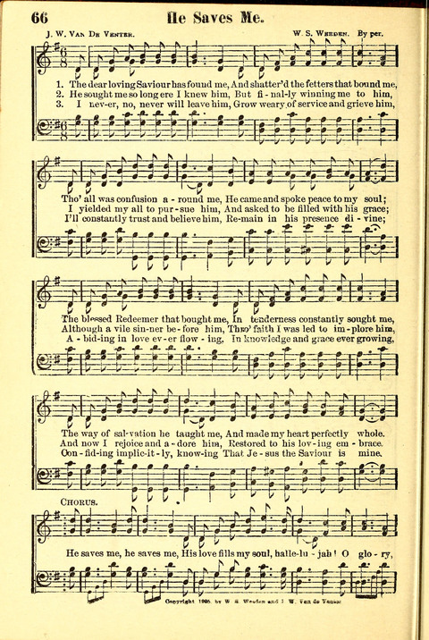 Songs of Praise and Victory page 66