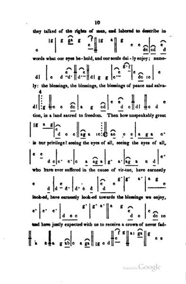 A Sacred Repository of Anthems and Hymns page 10