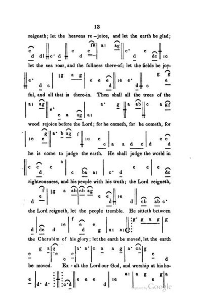 A Sacred Repository of Anthems and Hymns page 13