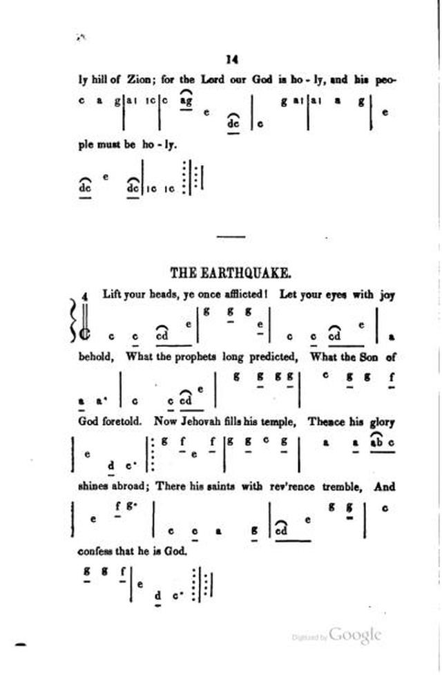 A Sacred Repository of Anthems and Hymns page 14