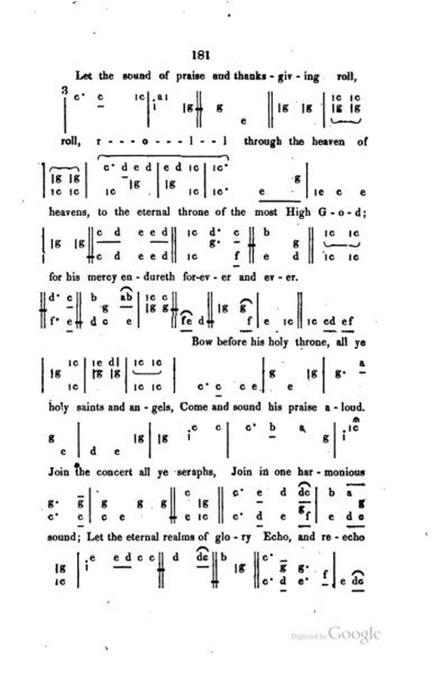 A Sacred Repository of Anthems and Hymns page 201