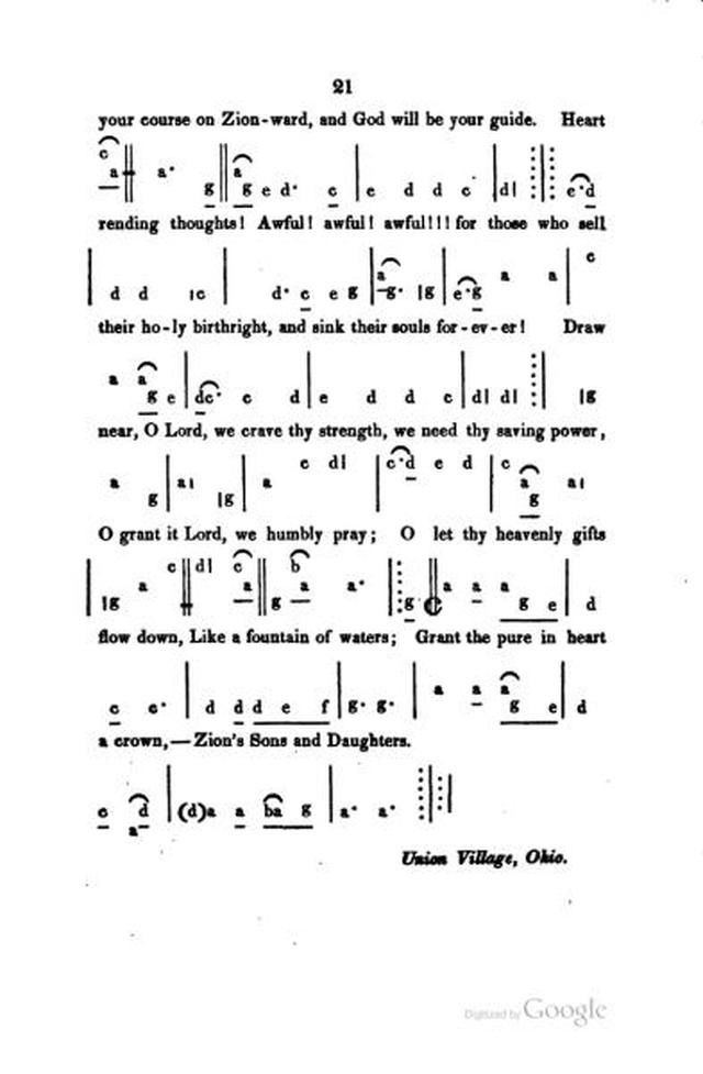 A Sacred Repository of Anthems and Hymns page 21