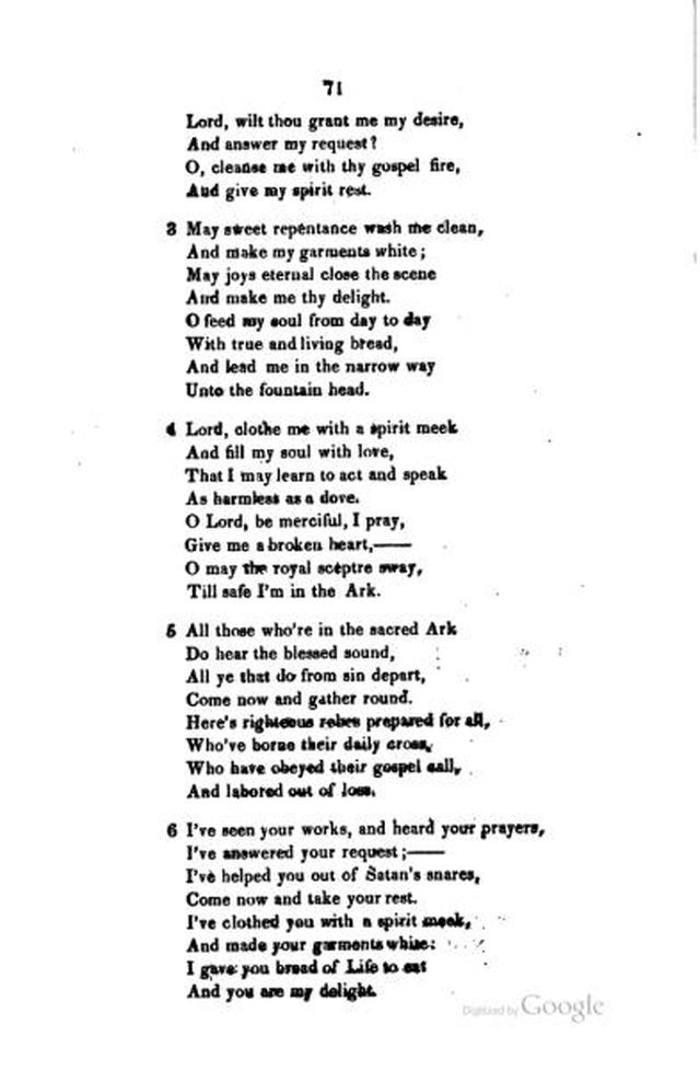 A Sacred Repository of Anthems and Hymns page 81