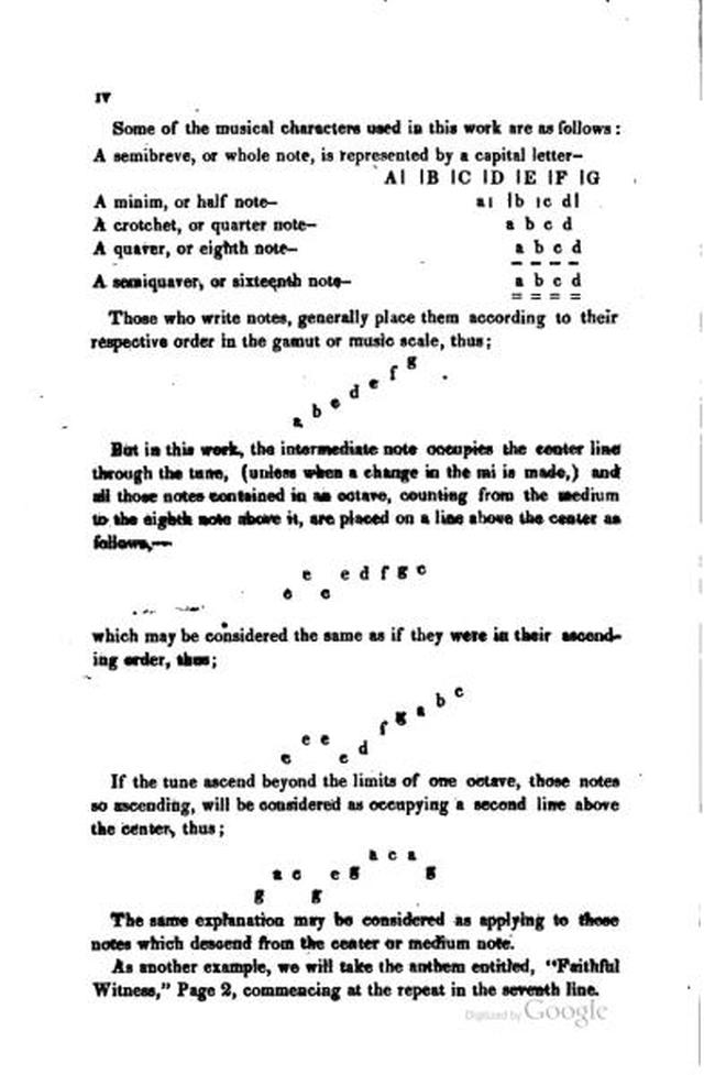 A Sacred Repository of Anthems and Hymns page xi