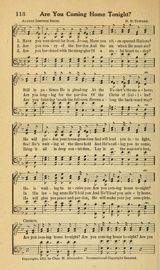 Select Revival Hymns : a collection of new and old hymns suitable for every department of church work, Bible school, young people