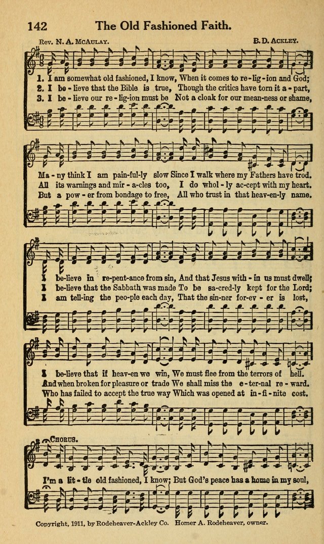 Select Revival Hymns : a collection of new and old hymns suitable for every department of church work, Bible school, young people