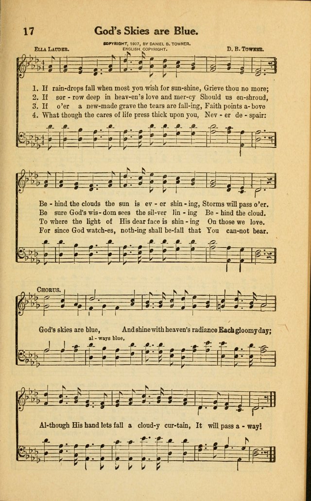 Select Revival Hymns : a collection of new and old hymns suitable for every department of church work, Bible school, young people