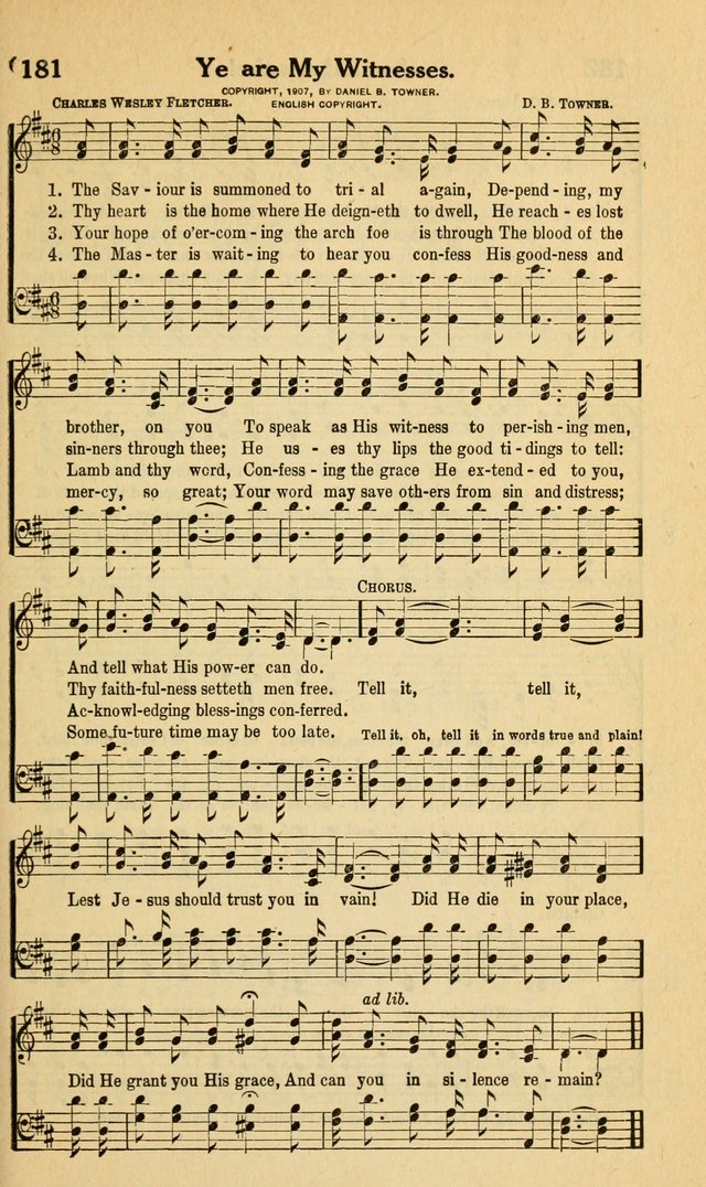 Select Revival Hymns : a collection of new and old hymns suitable for every department of church work, Bible school, young people