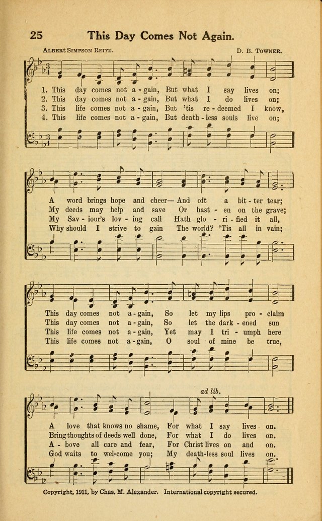 Select Revival Hymns : a collection of new and old hymns suitable for every department of church work, Bible school, young people