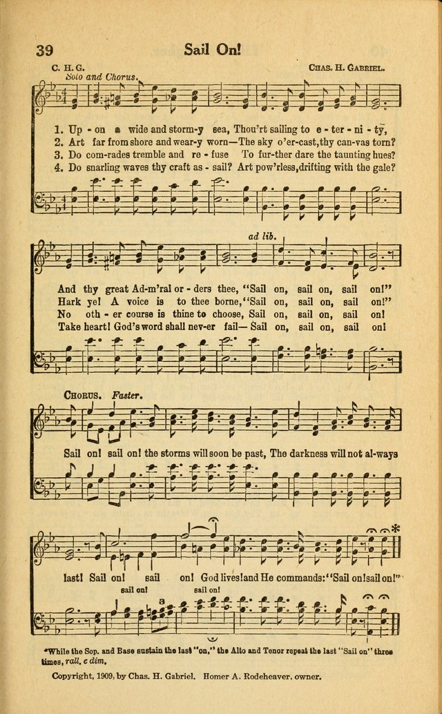 Select Revival Hymns : a collection of new and old hymns suitable for every department of church work, Bible school, young people