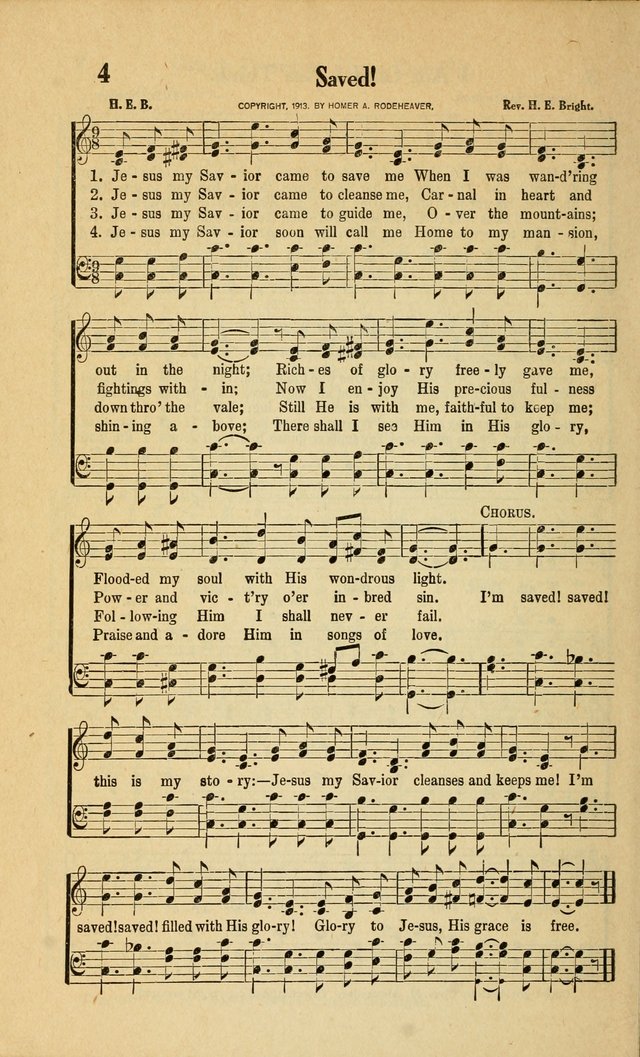 Select Revival Hymns : a collection of new and old hymns suitable for every department of church work, Bible school, young people