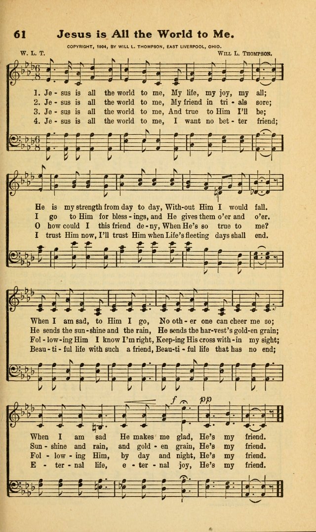 Select Revival Hymns : a collection of new and old hymns suitable for every department of church work, Bible school, young people