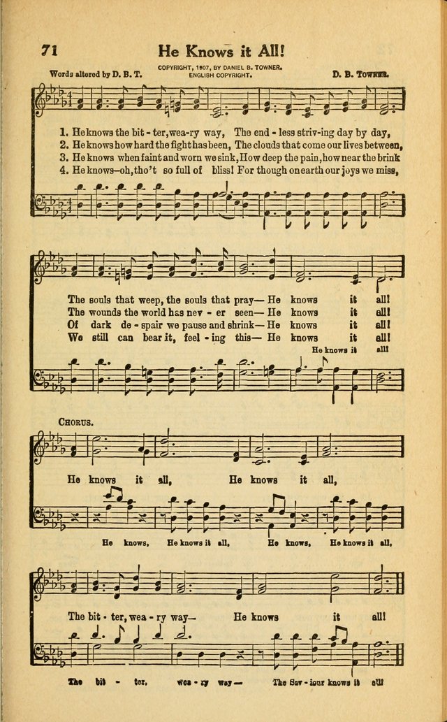 Select Revival Hymns : a collection of new and old hymns suitable for every department of church work, Bible school, young people