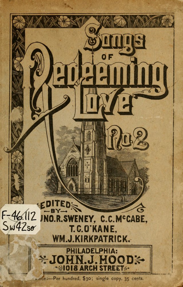 Songs of Redeeming Love No. 2 page i