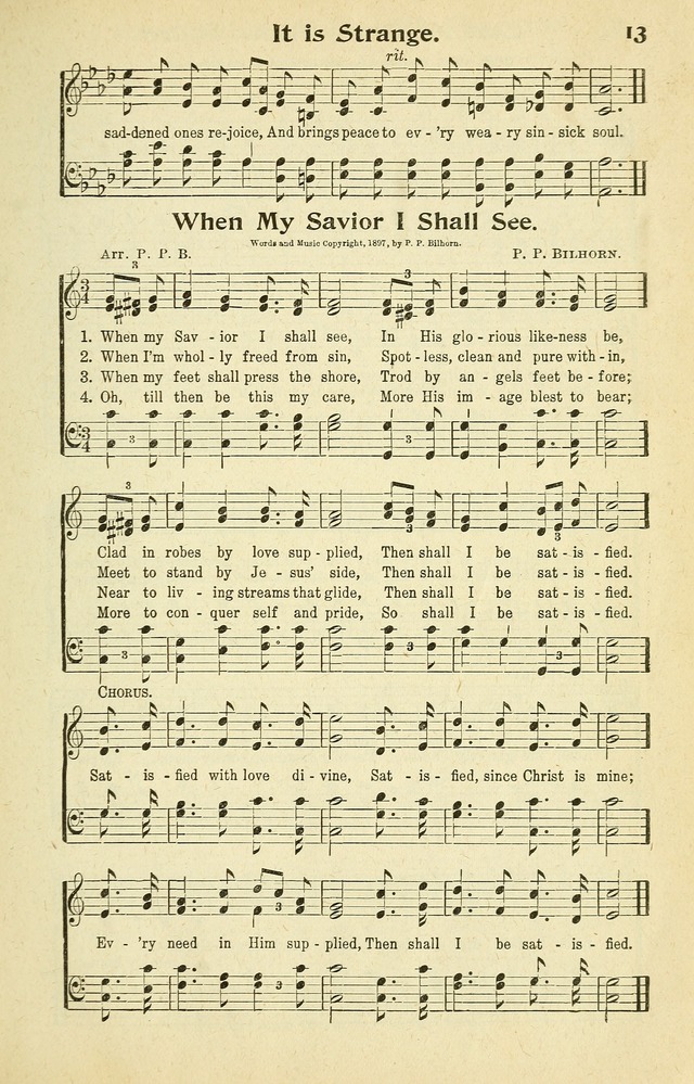 Songs of Redemption and Praise. Rev. page 11