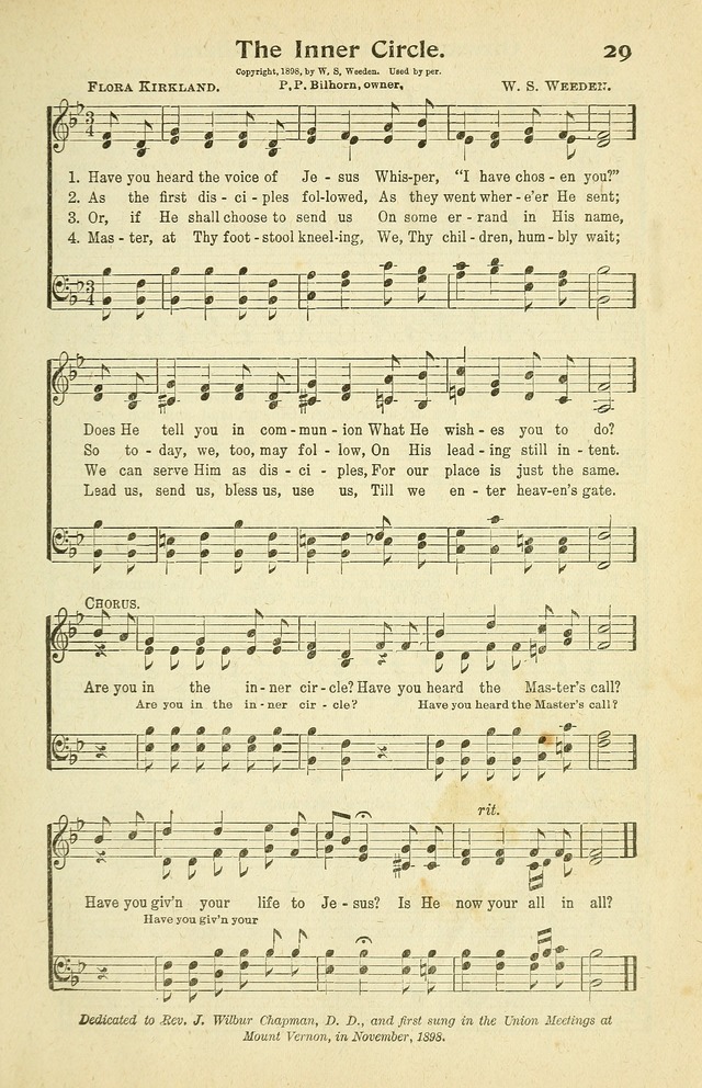 Songs of Redemption and Praise. Rev. page 27