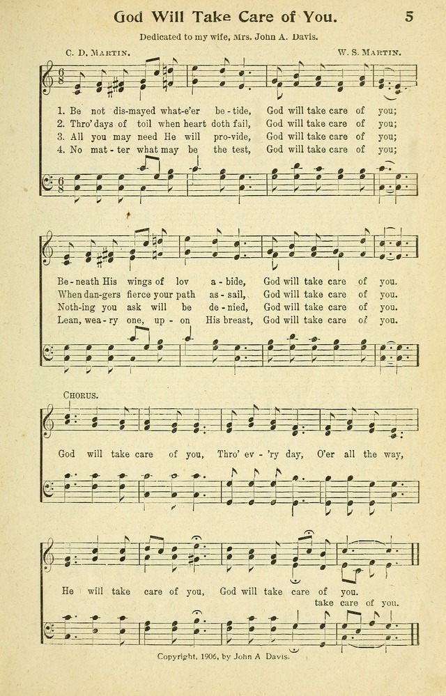 Songs of Redemption and Praise. Rev. page 3