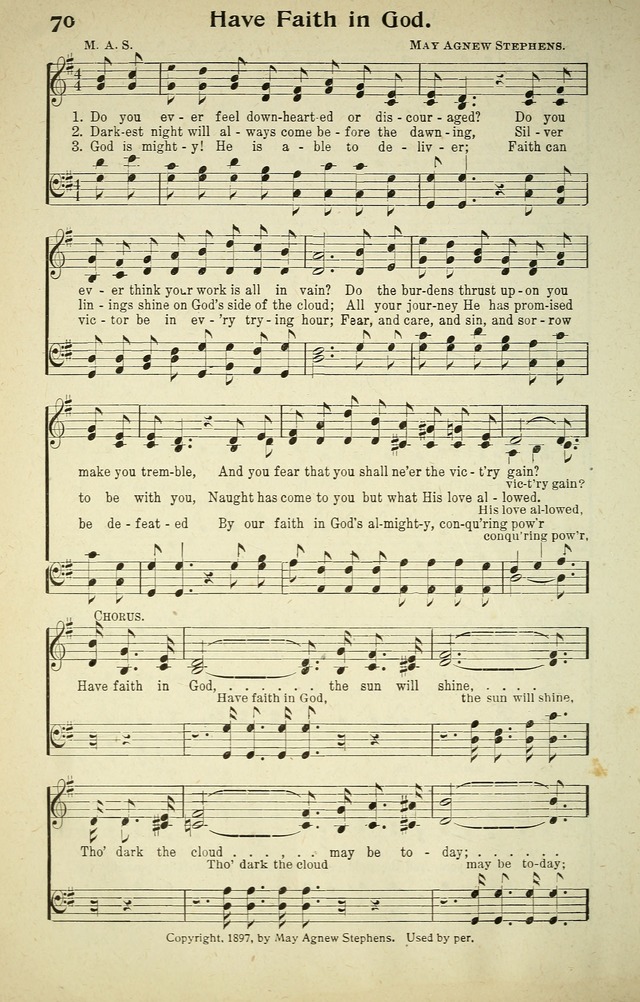 Songs of Redemption and Praise. Rev. page 68