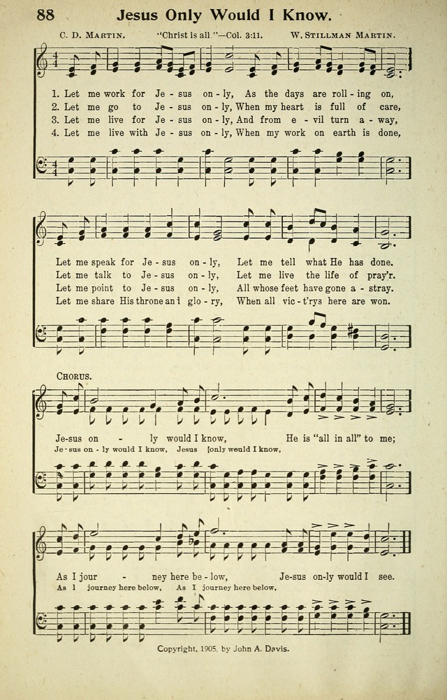 Songs of Redemption and Praise. Rev. page 86