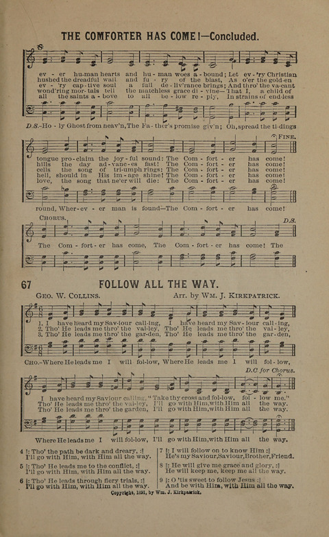 Soul Refreshing Songs: for use in religious meetings page 61