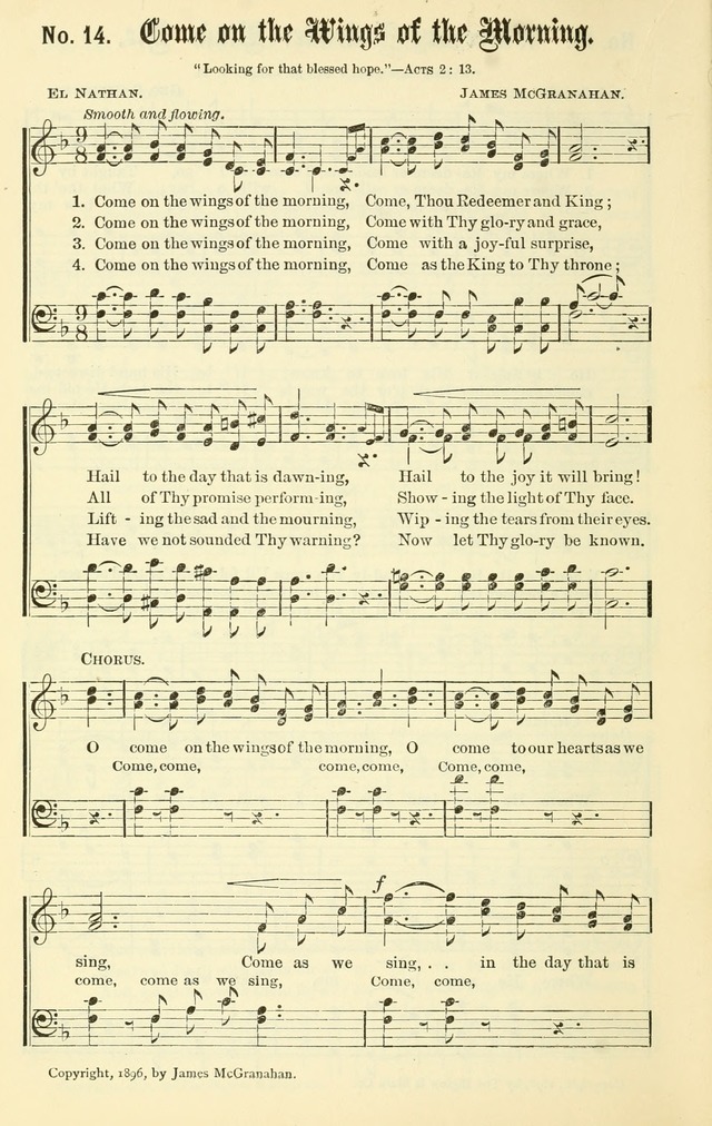 Sacred Songs No. 1: compiled and arranged for use in gospel meetings, Sunday schools, prayer meetings and other religious services page 14