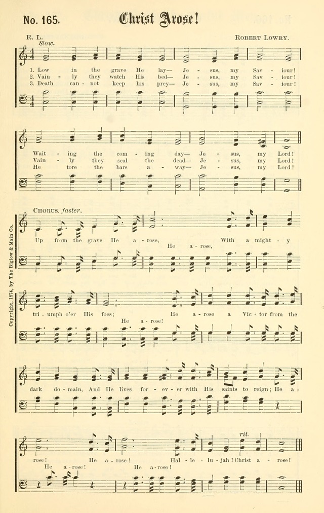 Sacred Songs No. 1: compiled and arranged for use in gospel meetings, Sunday schools, prayer meetings and other religious services page 159