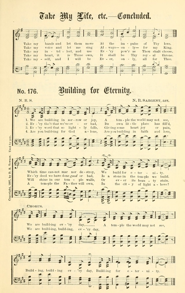 Sacred Songs No. 1: compiled and arranged for use in gospel meetings, Sunday schools, prayer meetings and other religious services page 167