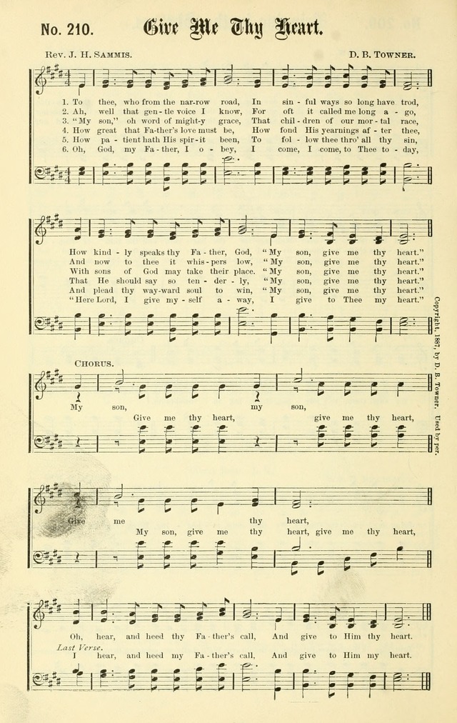 Sacred Songs No. 1: compiled and arranged for use in gospel meetings, Sunday schools, prayer meetings and other religious services page 188