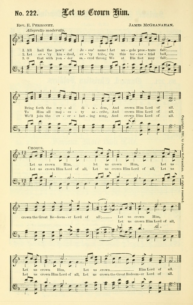 Sacred Songs No. 1: compiled and arranged for use in gospel meetings, Sunday schools, prayer meetings and other religious services page 196