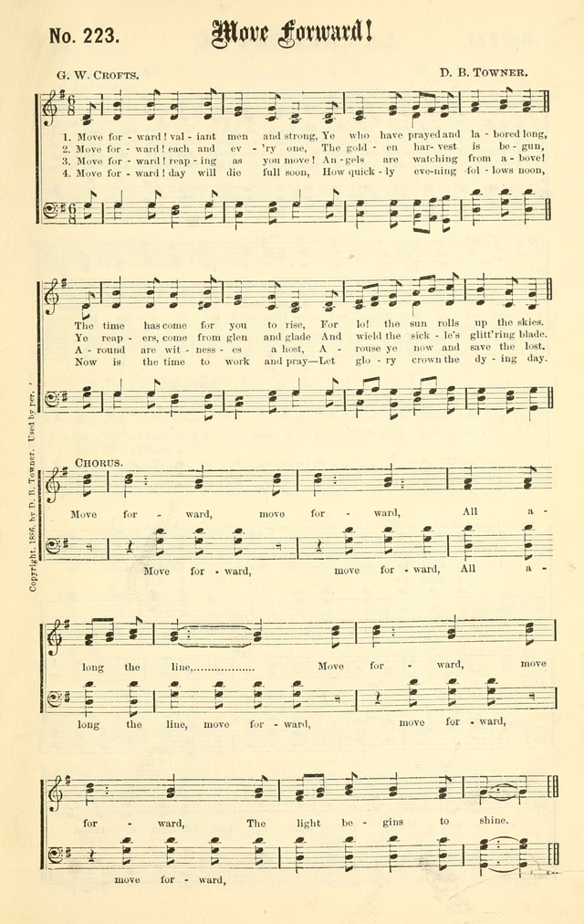 Sacred Songs No. 1: compiled and arranged for use in gospel meetings, Sunday schools, prayer meetings and other religious services page 197