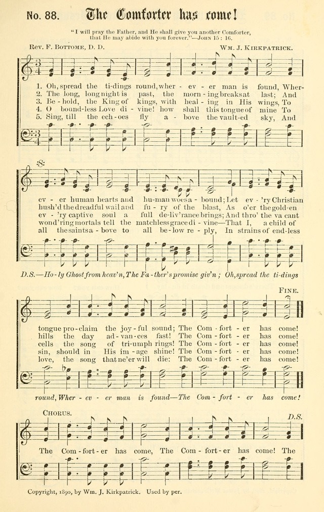 Sacred Songs No. 1: compiled and arranged for use in gospel meetings, Sunday schools, prayer meetings and other religious services page 89