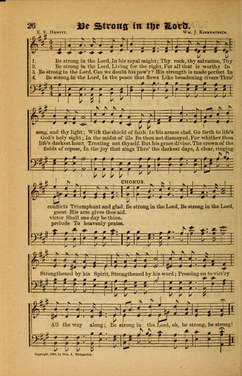 Sunlit Songs: for use in meetings for Christian worship or work page 26