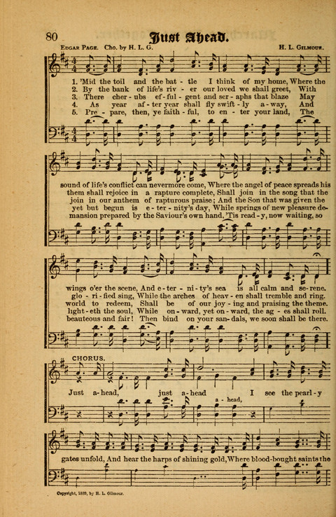 Sunlit Songs: for use in meetings for Christian worship or work page 80