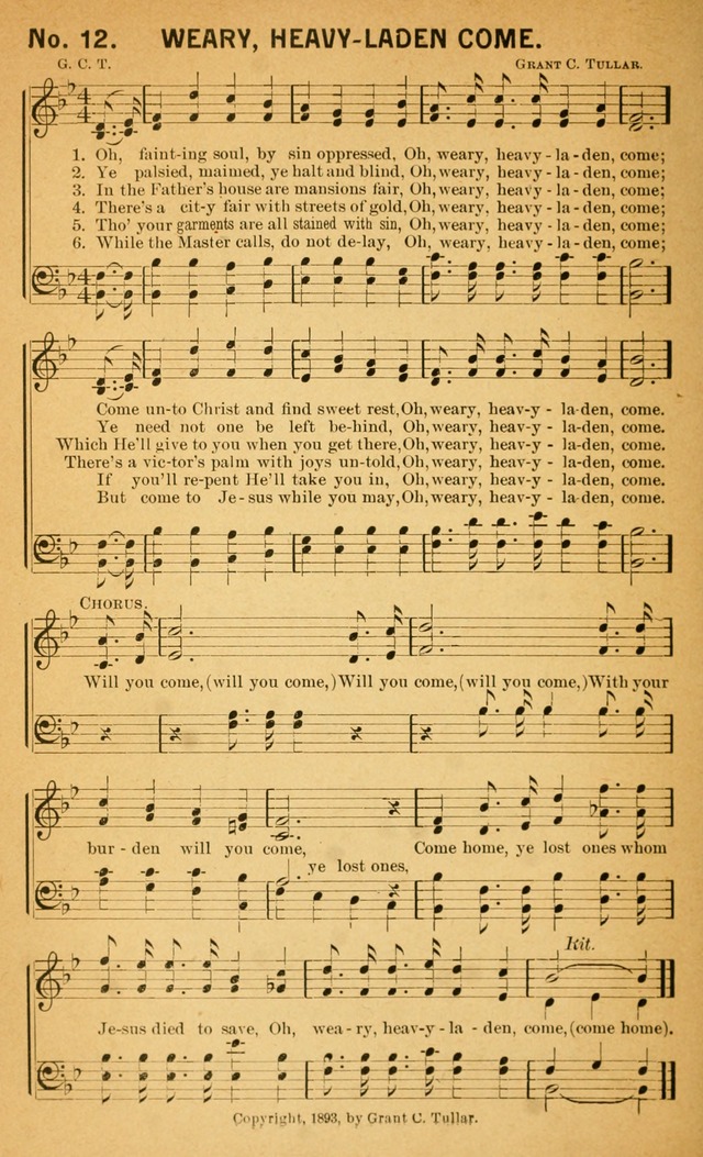 Sermons in Song: for use in Gospel meetings and other religious services page 15