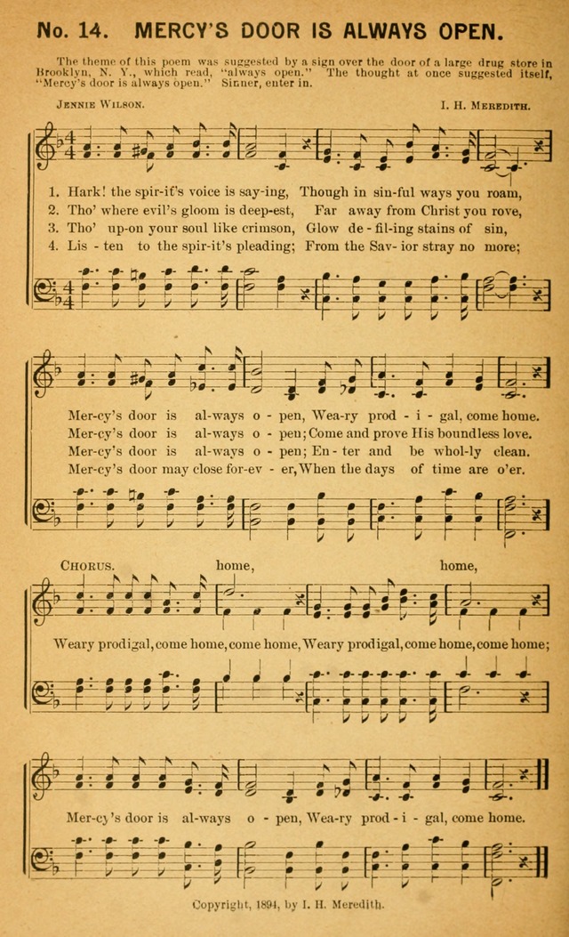 Sermons in Song: for use in Gospel meetings and other religious services page 17