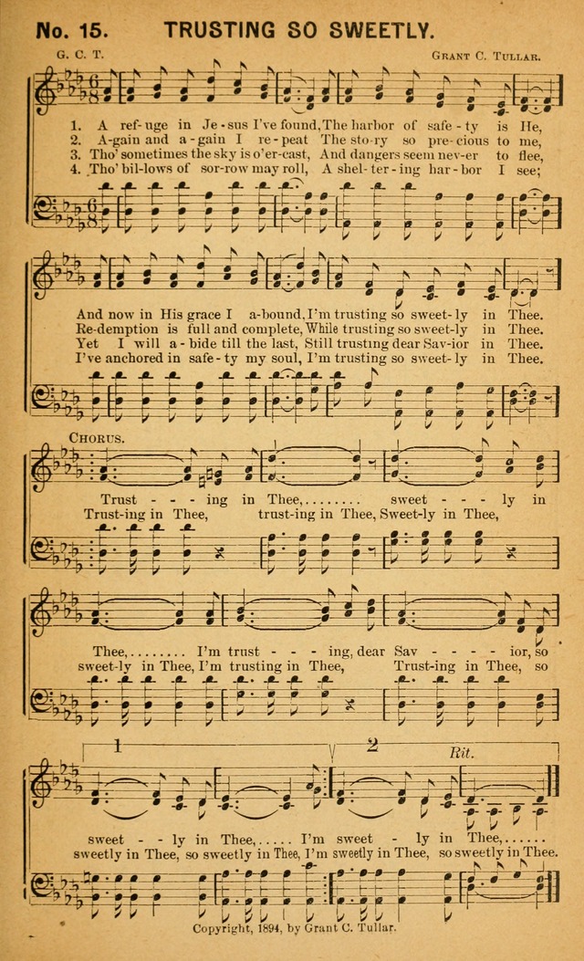 Sermons in Song: for use in Gospel meetings and other religious services page 18