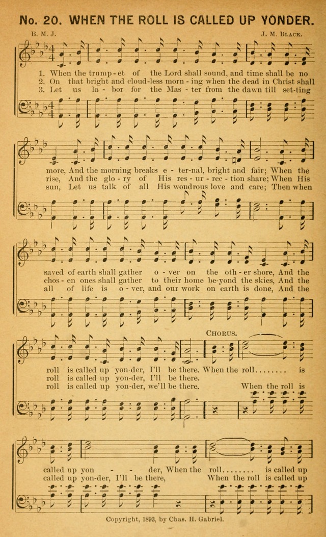 Sermons in Song: for use in Gospel meetings and other religious services page 23