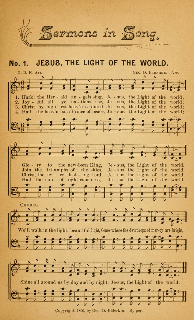 Sermons in Song: for use in Gospel meetings and other religious services page 6