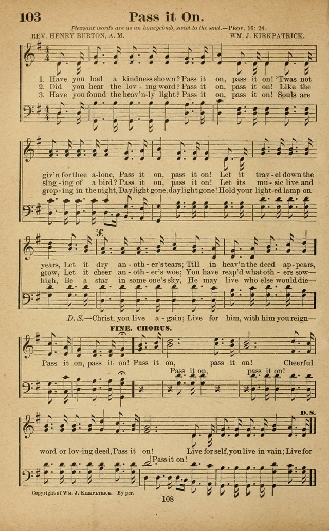 The Seed Sower: a collection of songs for Sunday schools and gospel meetings page 112