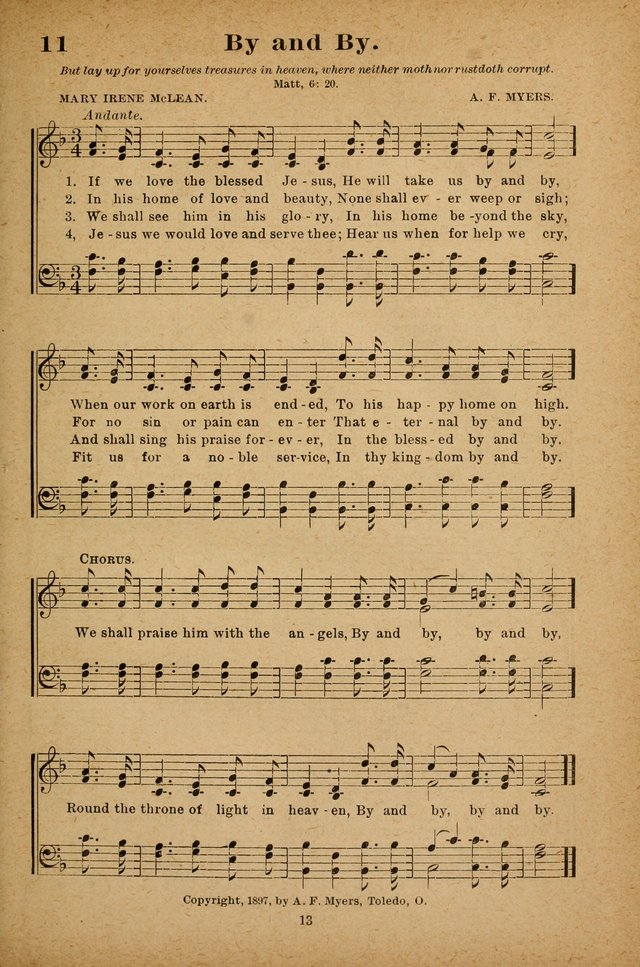 The Seed Sower: a collection of songs for Sunday schools and gospel meetings page 13